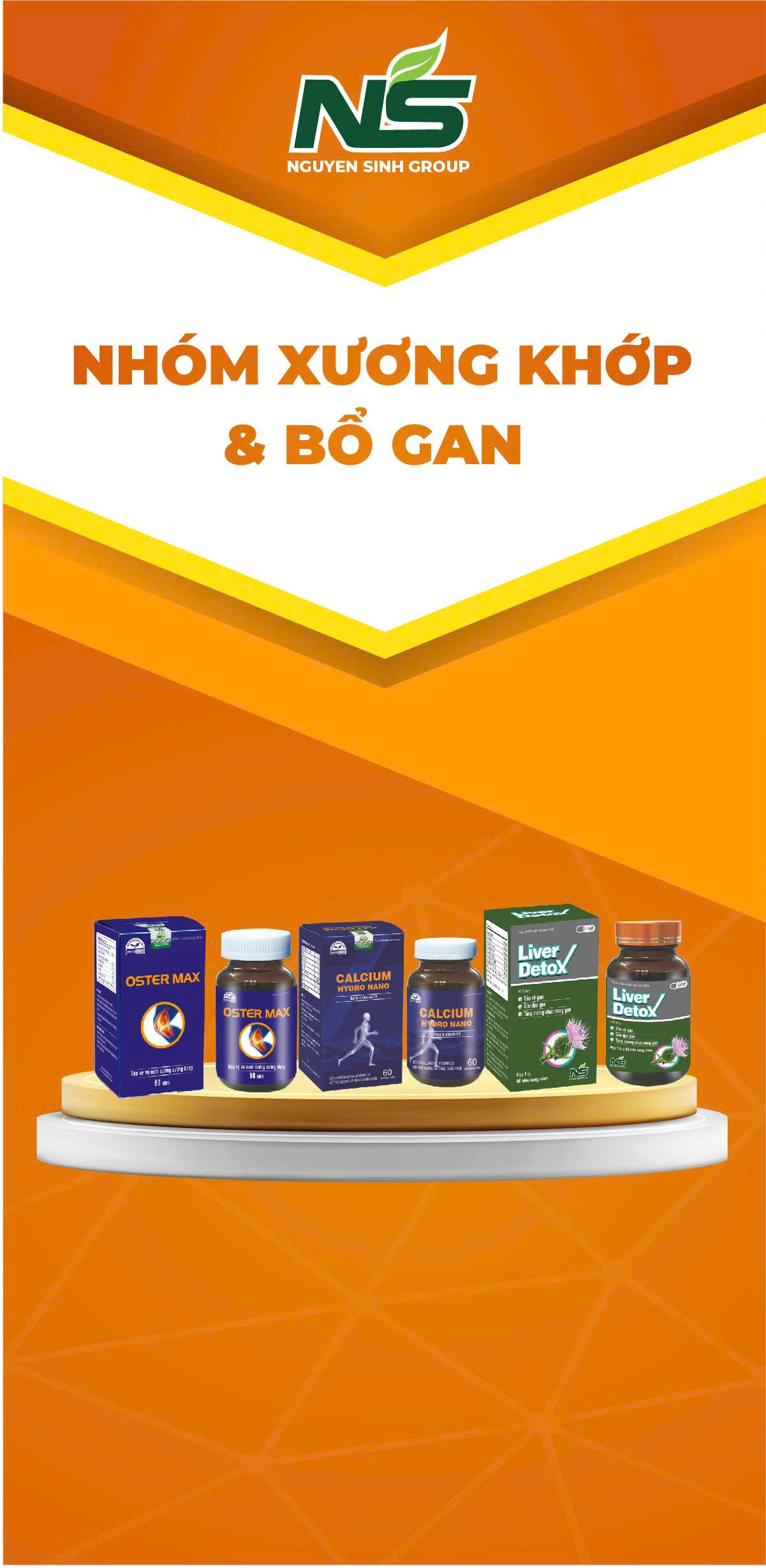 Nhóm Xương khớp và Bổ gan (MB)